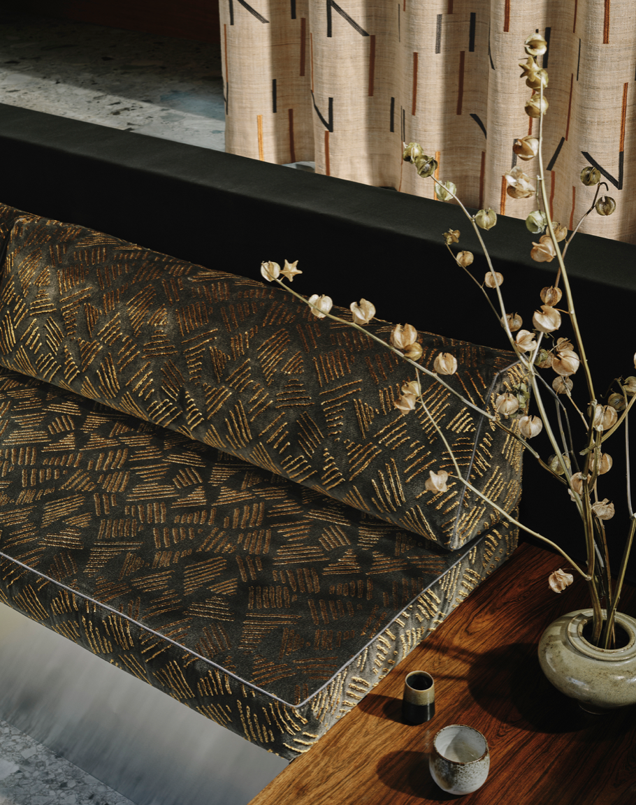 Larsen fabrics at Muse & Maker